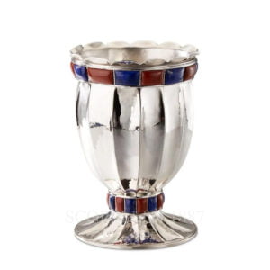 buccellati doge vase red jasper lapis