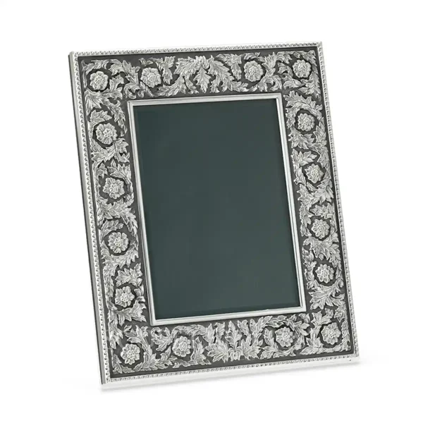 buccellati leaves large sterling silver frame 13x18