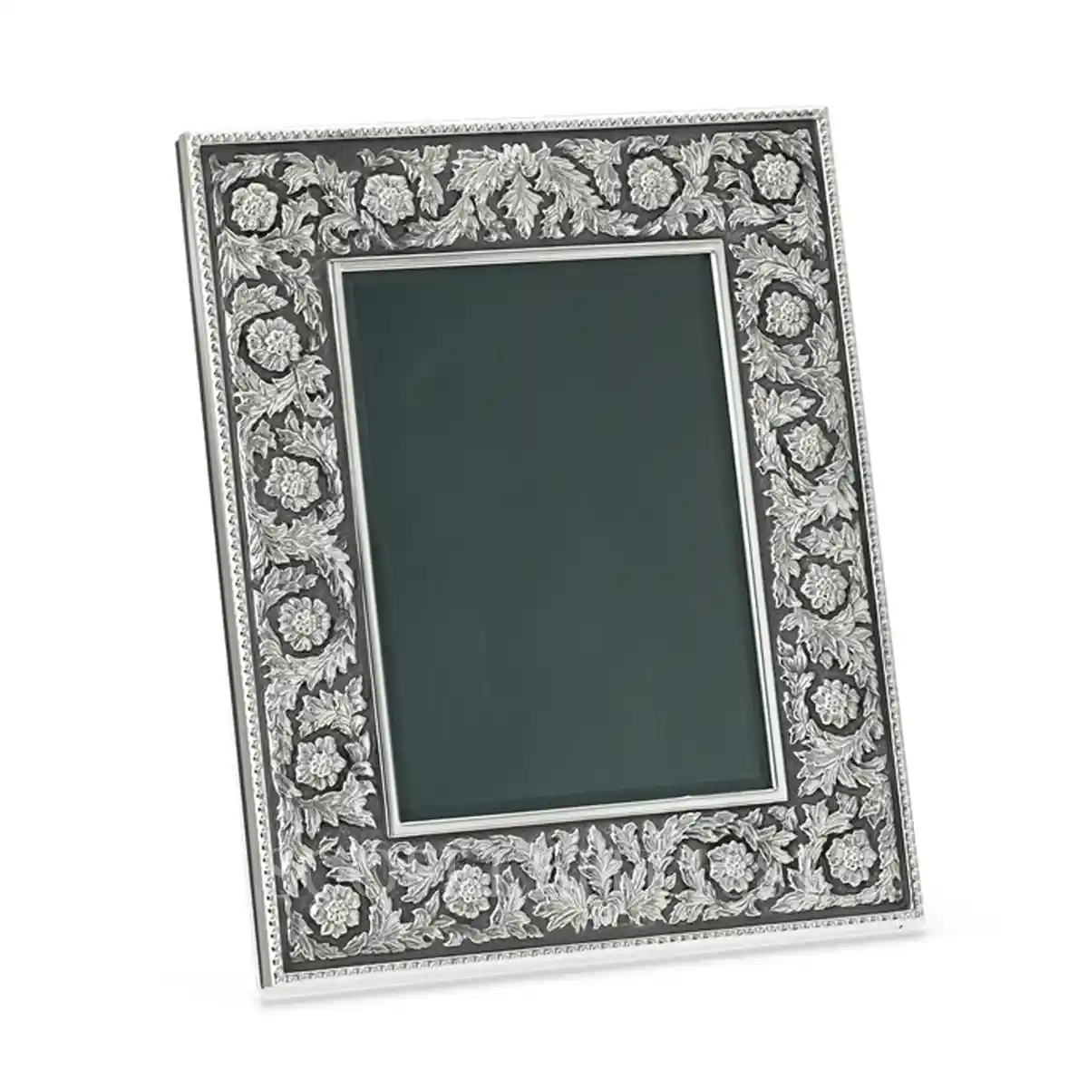 buccellati leaves large sterling silver frame 13x18