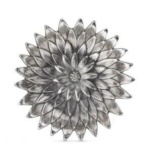 buccellati silver bowl anemone flower large