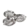 Buccellati 3 Nuts Leaves Centerpiece Large Sterling Silver