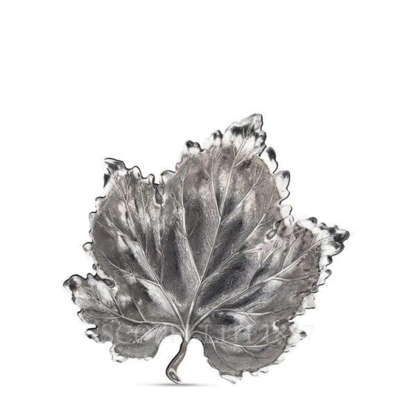 buccellati silver vineyard leaf small