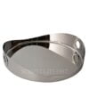 Christofle Large Round Tray Oh De Christofle Stainless Steel