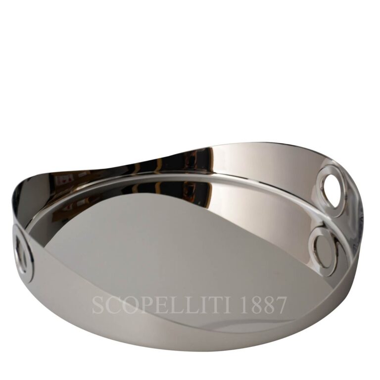 christofle large round tray