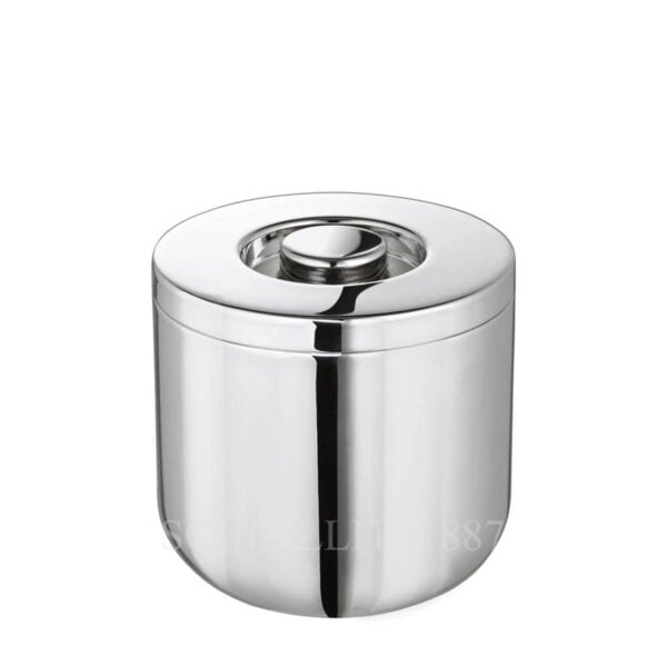 stainless steel insulated ice bucket oh de christofle