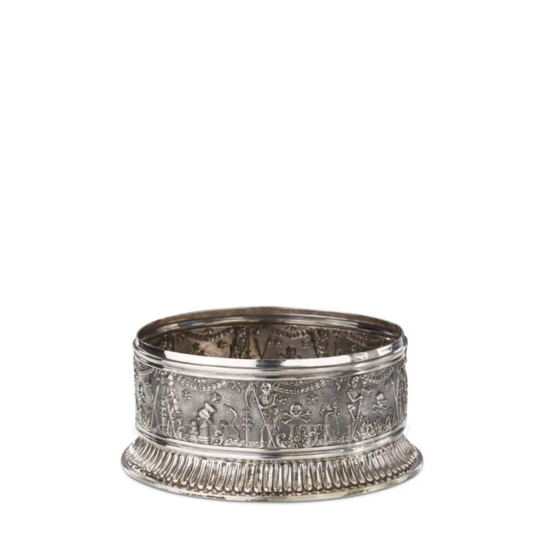 buccellati boscoreale coaster silver