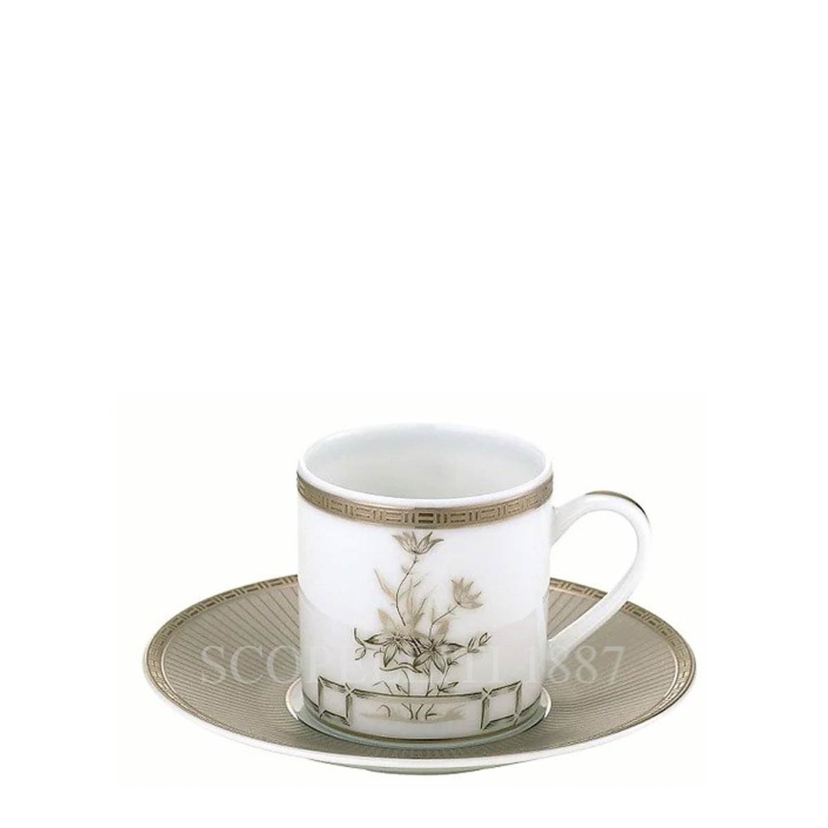 BUCCELLATI Set of Two Porcelain Coffee Cups for Men