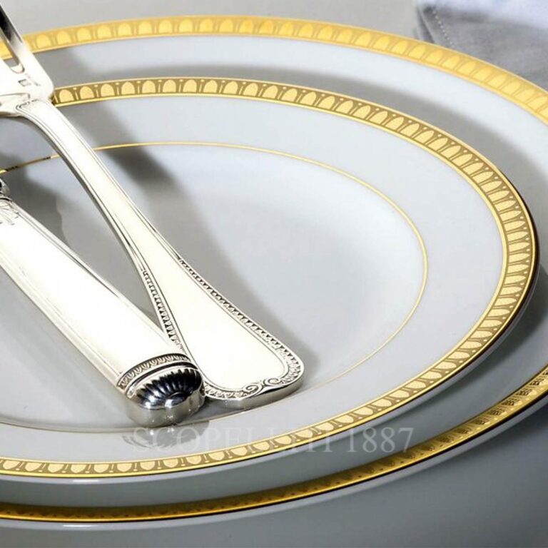 christofle malmaison oro plates