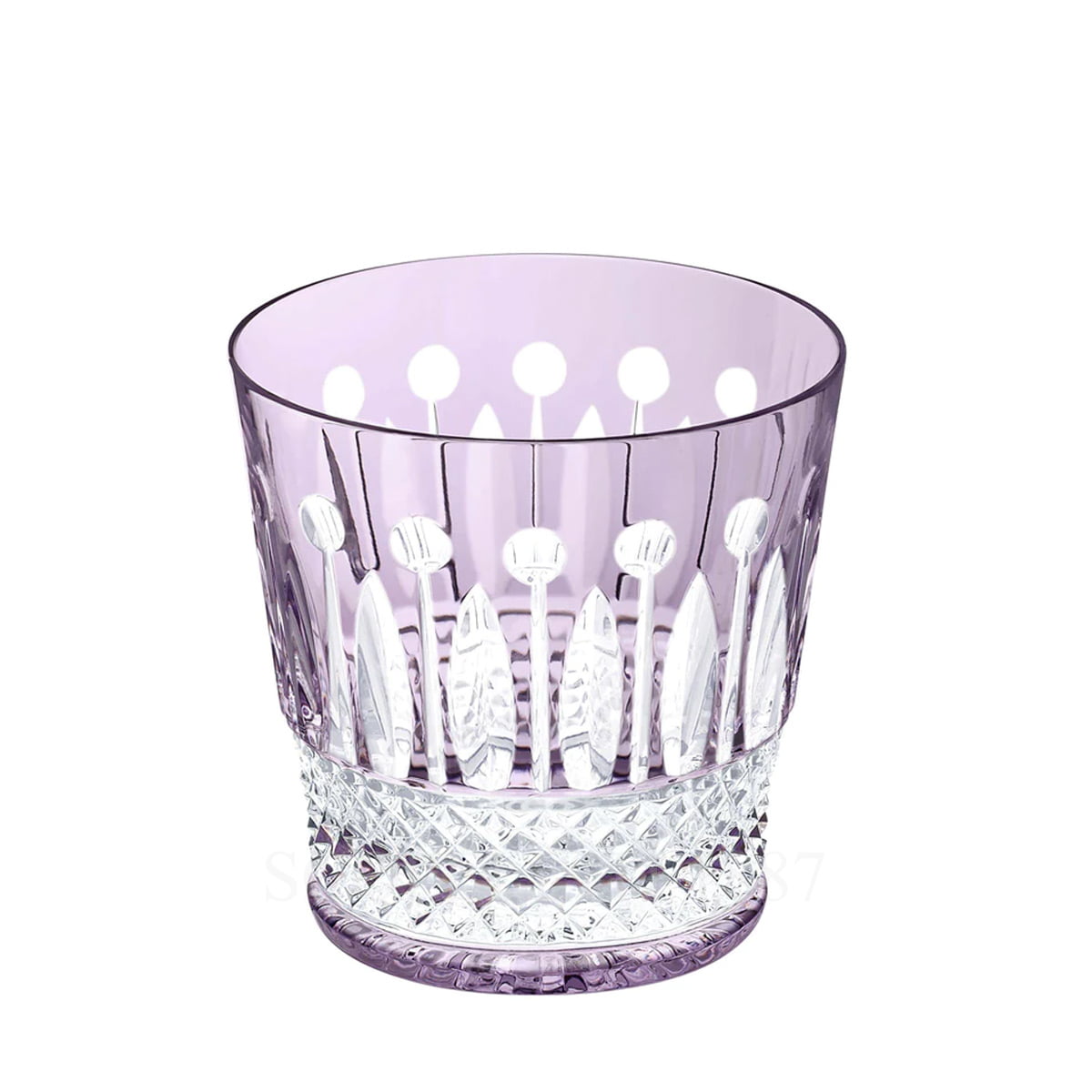 saint louis tommy purple old fashion tumbler