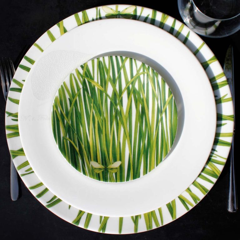 taitu bread plate life in green