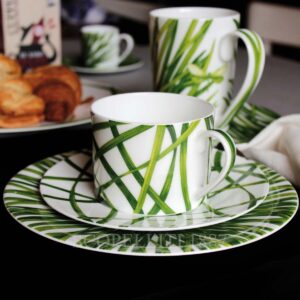 taitu tea cup life in green