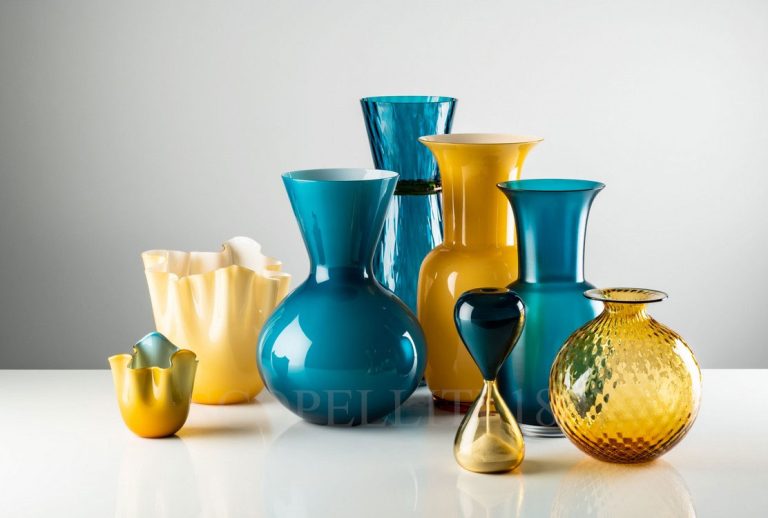 venini murano vases