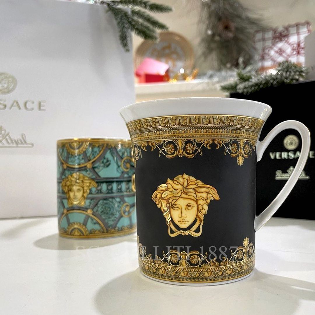 versace mug i love baroque black