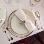 christofle dessert plate malmaison imperiale platinium