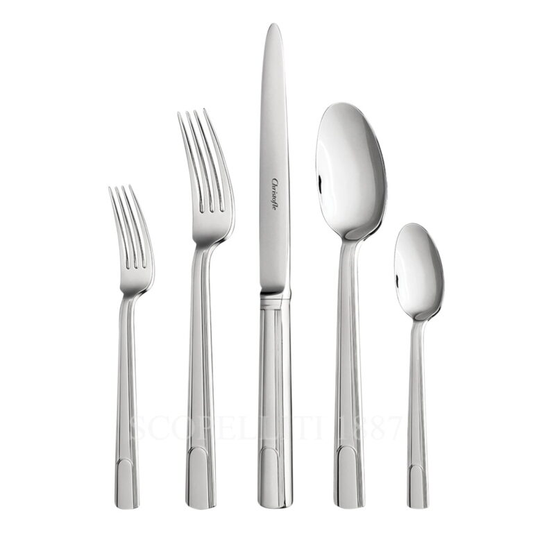 christofle hudson cutlery set stainless steel