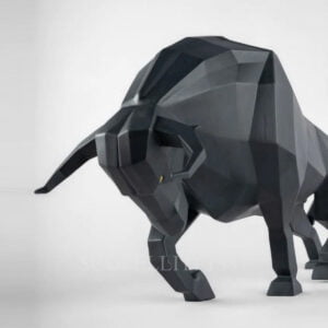 lladro bull black