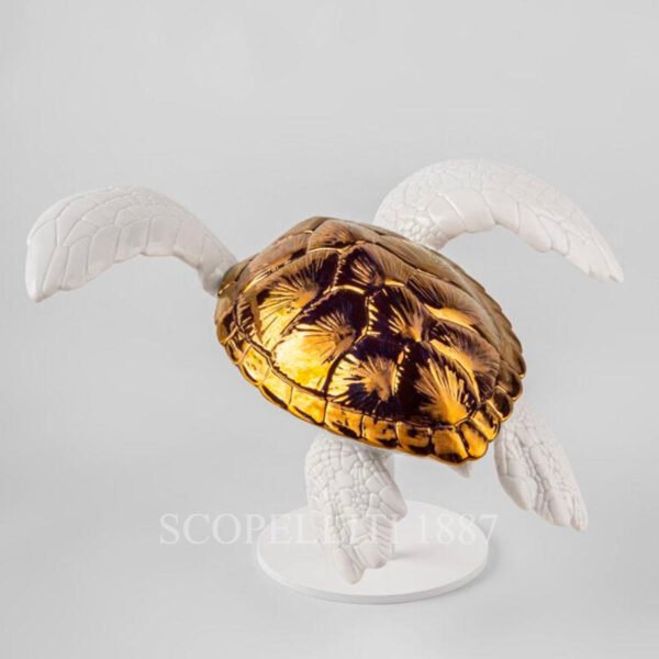lladro sculpture sea turtle