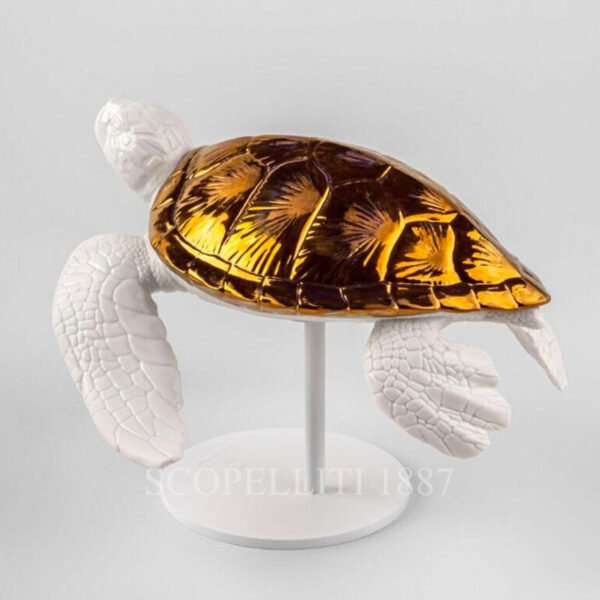 lladro sea turtle sculpture