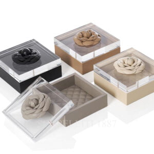 riviere collection flower leather boxes