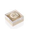 Riviere Flower Leather Box Ivory Vanity