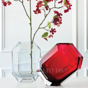 baccarat octogone vase