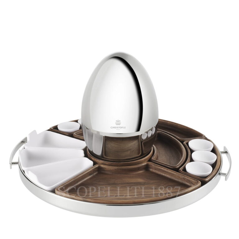 christofle asia mood cutlery set with large tray