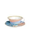 Wedgwood Blue Butterfly Bloom Tea Cup and Saucer