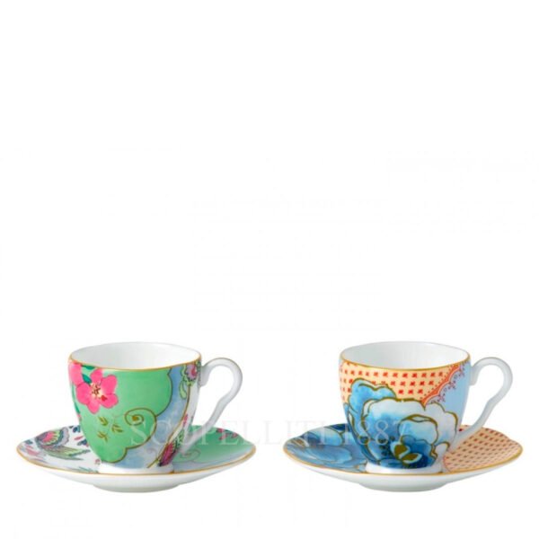wedgwood butterfly bloom espresso cups