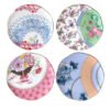 Wedgwood Butterfly Bloom Set of 4 Tea Plates