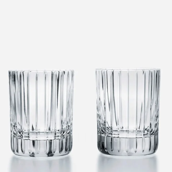 baccarat set of 2 harmonie crystal tumblers large