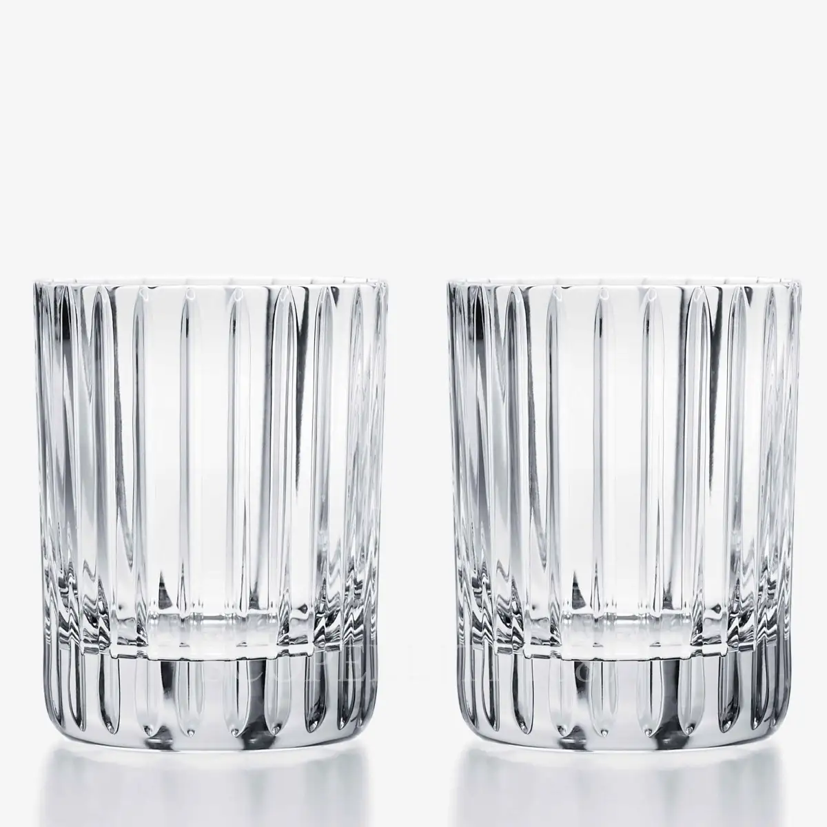 baccarat set of 2 harmonie crystal tumblers XL