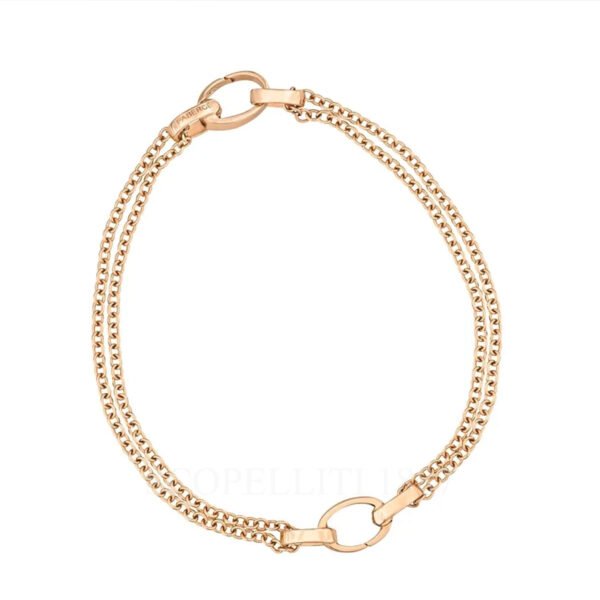 faberge rose gold charm bracelet