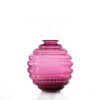 Venini Deco Vase Small Magenta Transparent Glossy 707.08 NEW