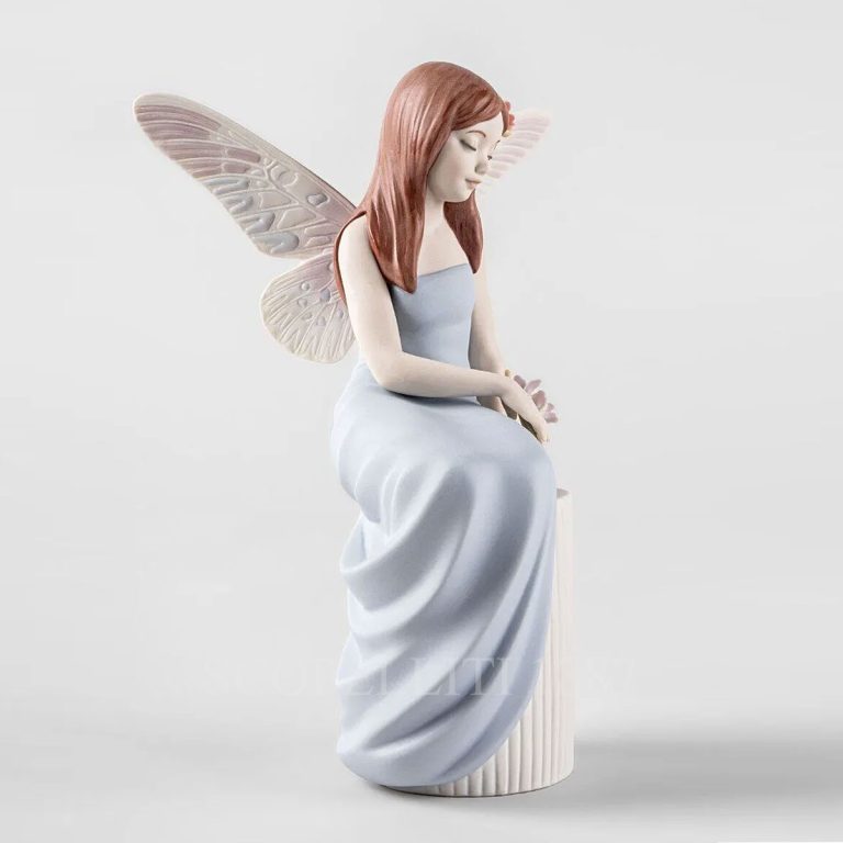 lladro nature nymph figurine