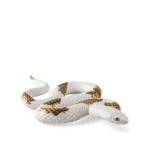 lladro snake sculpture