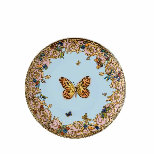 versace butterfly garden bread plate