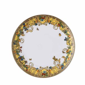 versace dessert plate coupe le jardin de