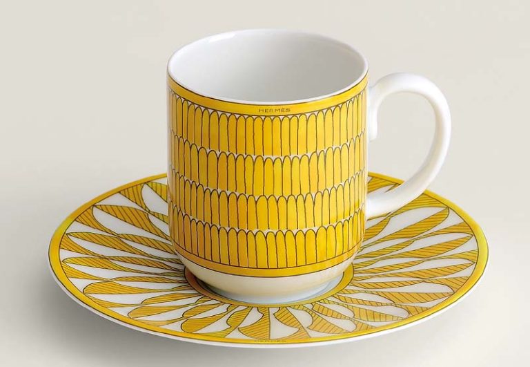 hermes espresso cup soleil