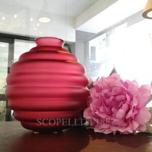 venini vase deco magenta