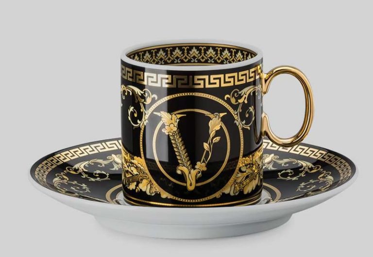 versace espresso cup