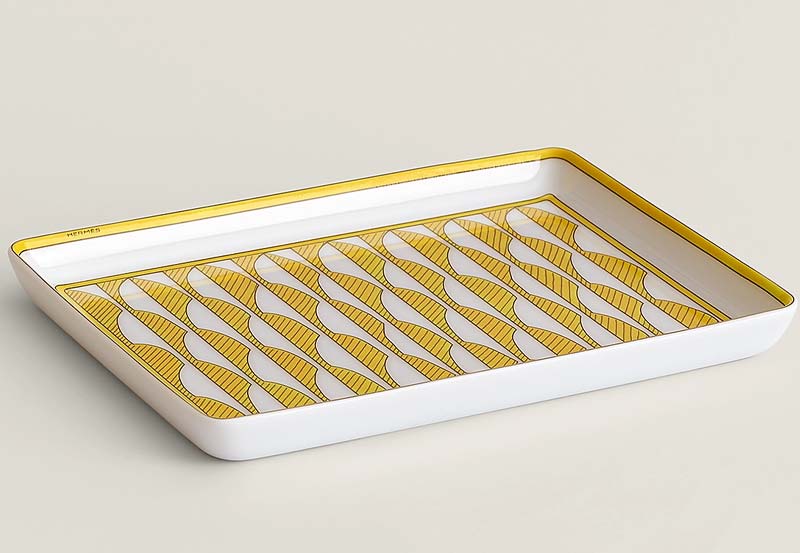new hermes sushi plate soleil