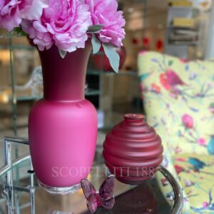 new venini vases magenta