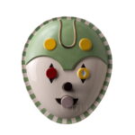 bosa tribu jaime hayon wall mask green
