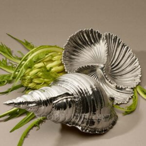 buccellati silver sea collection triton shell