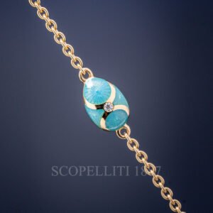 faberge bracelet yellow gold turquoise