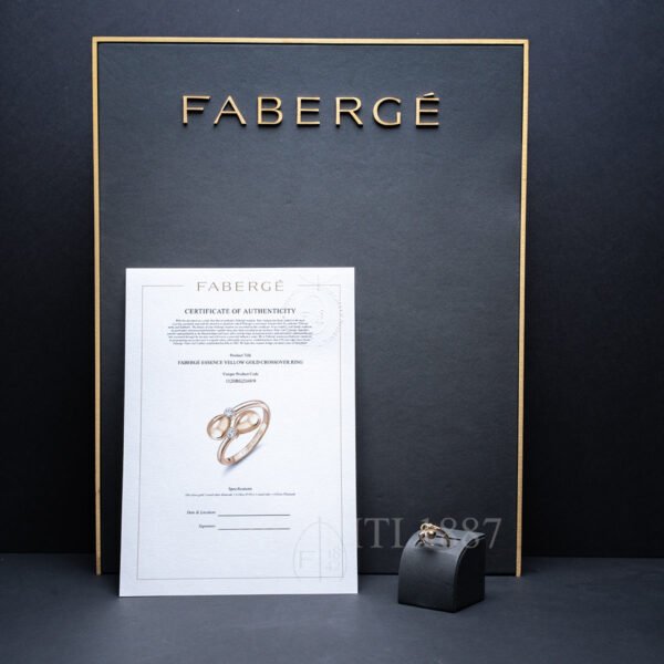 faberge jewelry certificate of authenticity ring
