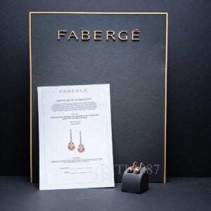 faberge jewelry certificate of authenticity earrings