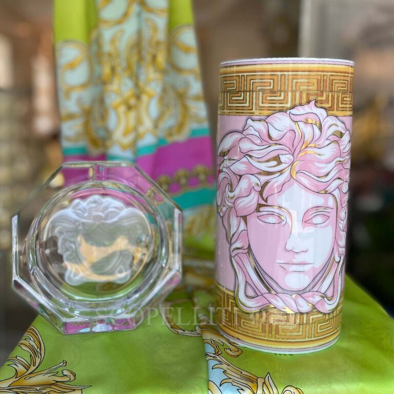 versace vase medusa amplified pink