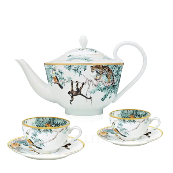 hermes teapot and tea cups carnets d'equateur