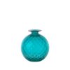 NEW Venini Monofiore Balloton Vase Paraiba X-Small Matte